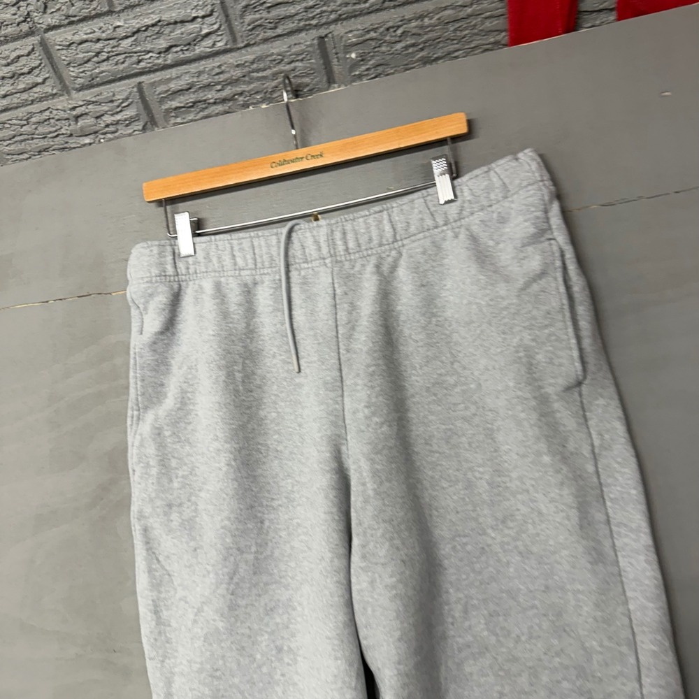 Athleta Womens Heather Grey Fleece Lined Jogger Sweatpants Size Large 4911